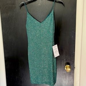 Sparkly Green Dress